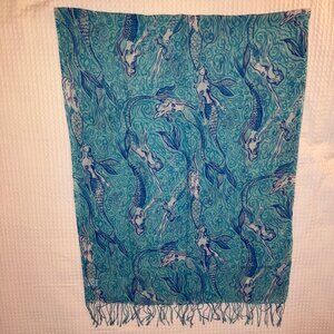 HTF Lilly Pulitzer Scarf Nice Tails